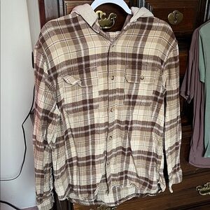 Old Navy Flannel Hoodie